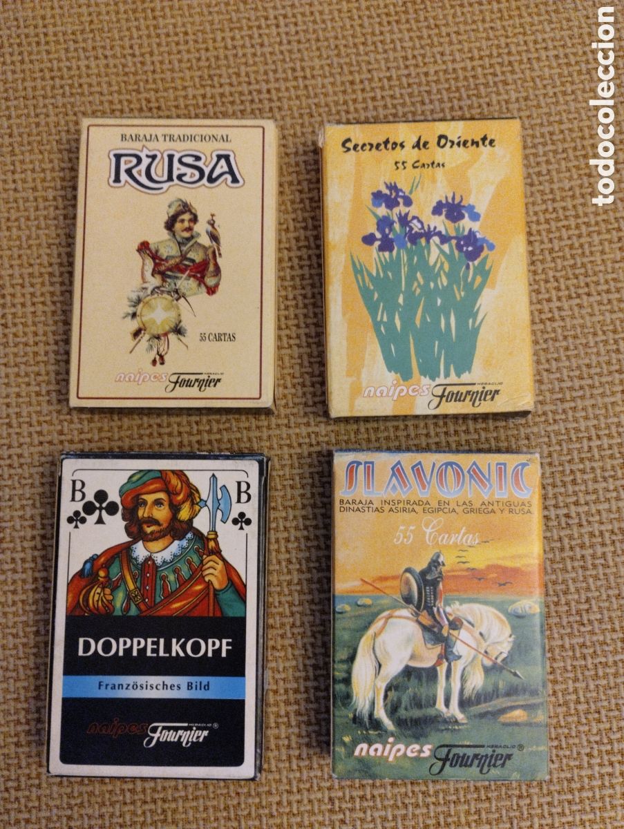 Barajas de cartas: Lote Barajas de cartas Fournier
