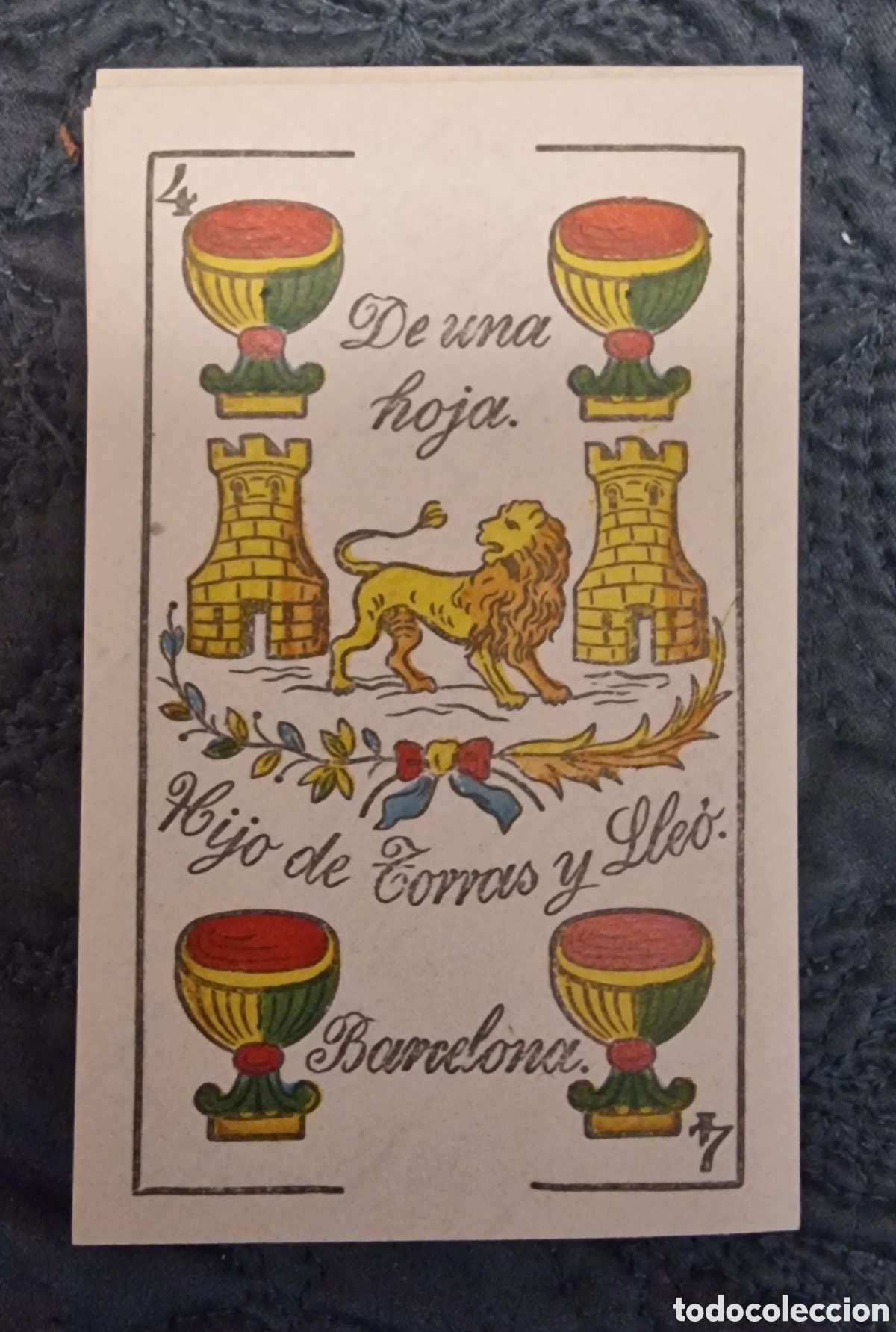 Barajas de cartas: Baraja completa Torras y Lle&oacute; sin uso. Nueva