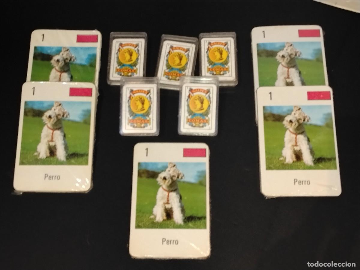 Barajas de cartas: GRAN LOTE DE BARAJAS DE CARTAS NAIPES 5 MINI ESPA&Ntilde;OLAS Y 5 DE ANIMALES