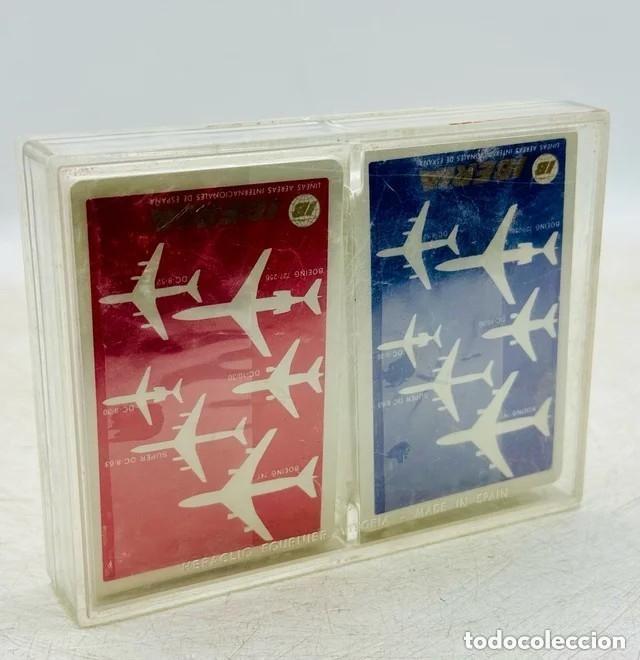 Barajas de cartas: 2 BARAJAS DE CARTAS DE COLECCI&Oacute;N - IBERIA - VINTAGE