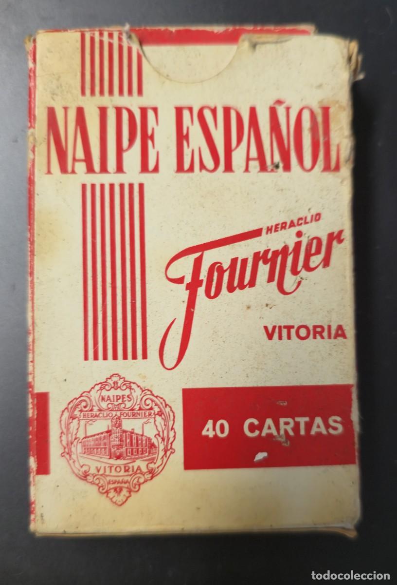 Barajas de cartas: BARAJA ESPA&Ntilde;OLA, FOURNIER, NAIPE ESPA&Ntilde;OL, 40 CARTAS, CAJA PROVINCIAL DE ALAVA - ARABAKO KUTXA