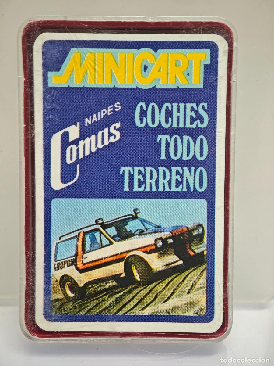 Barajas de cartas: BARAJA MINI MINICART CART COCHES TODO TERRENO COMAS NUEVA