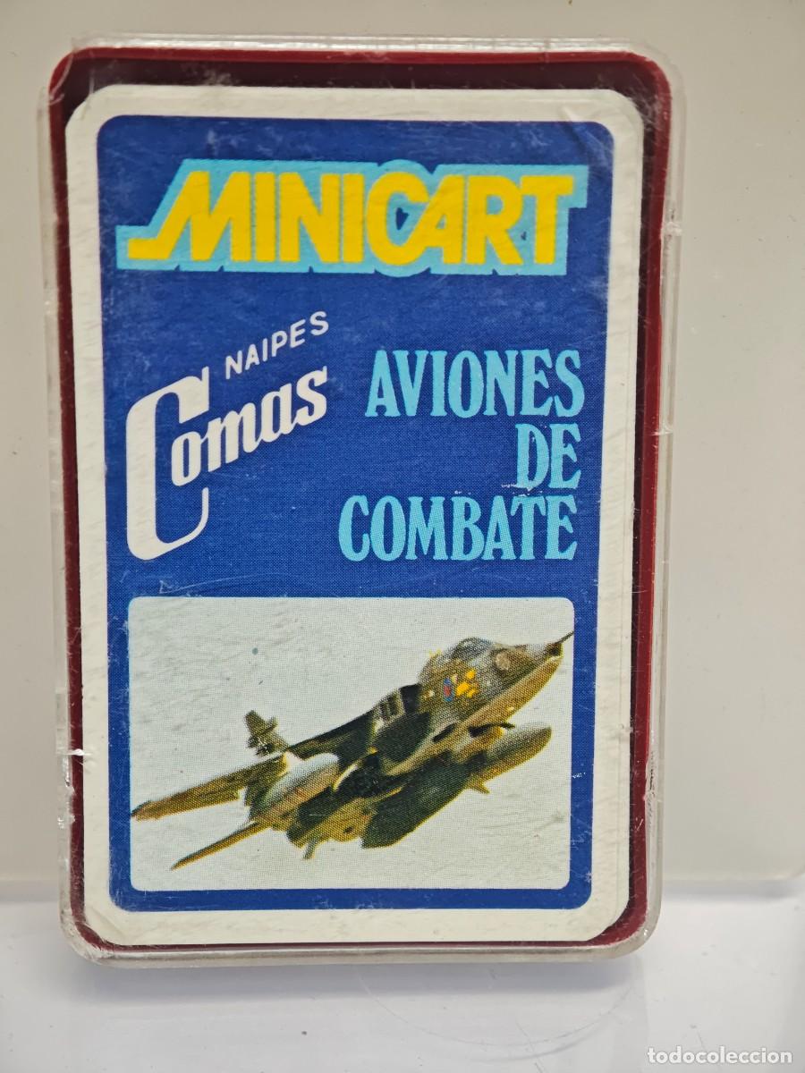 Barajas de cartas: BARAJA MINI MINICART CART A IONES DE COMBATE COMAS NUEVA