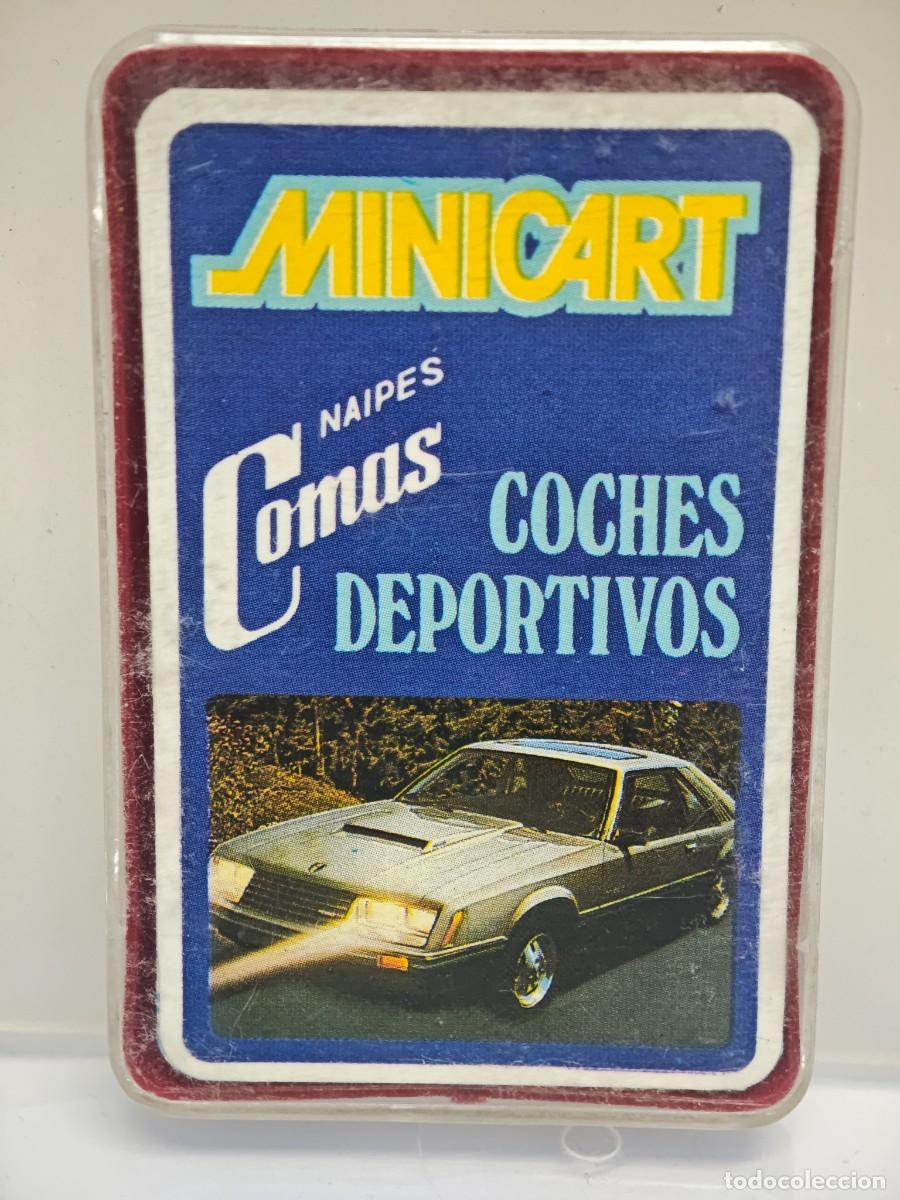 Barajas de cartas: BARAJA MINI MINICART CART COCHES DEPORTIVOS COMAS NUEVA