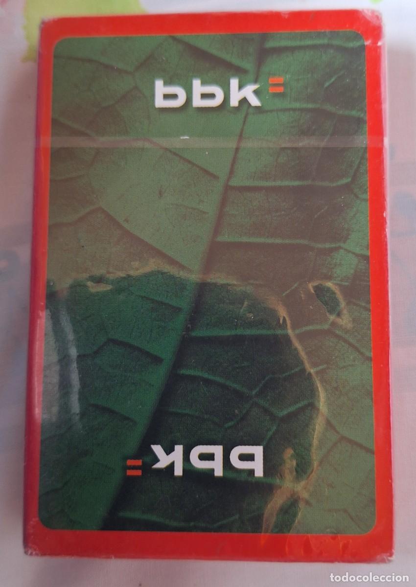 Barajas de cartas: BARAJA DE CARTAS ESPA&Ntilde;OLA DE FOURNIER CON PUBLICIDAD DE BBK ES NUEVA