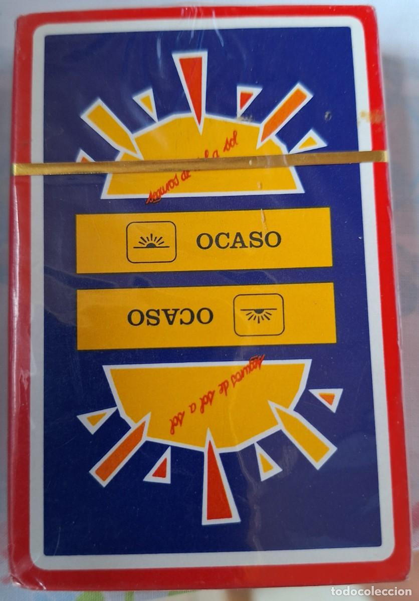 Barajas de cartas: BARAJA DE CARTAS FOURNIER SEGUROS OCASO PRECINTADA