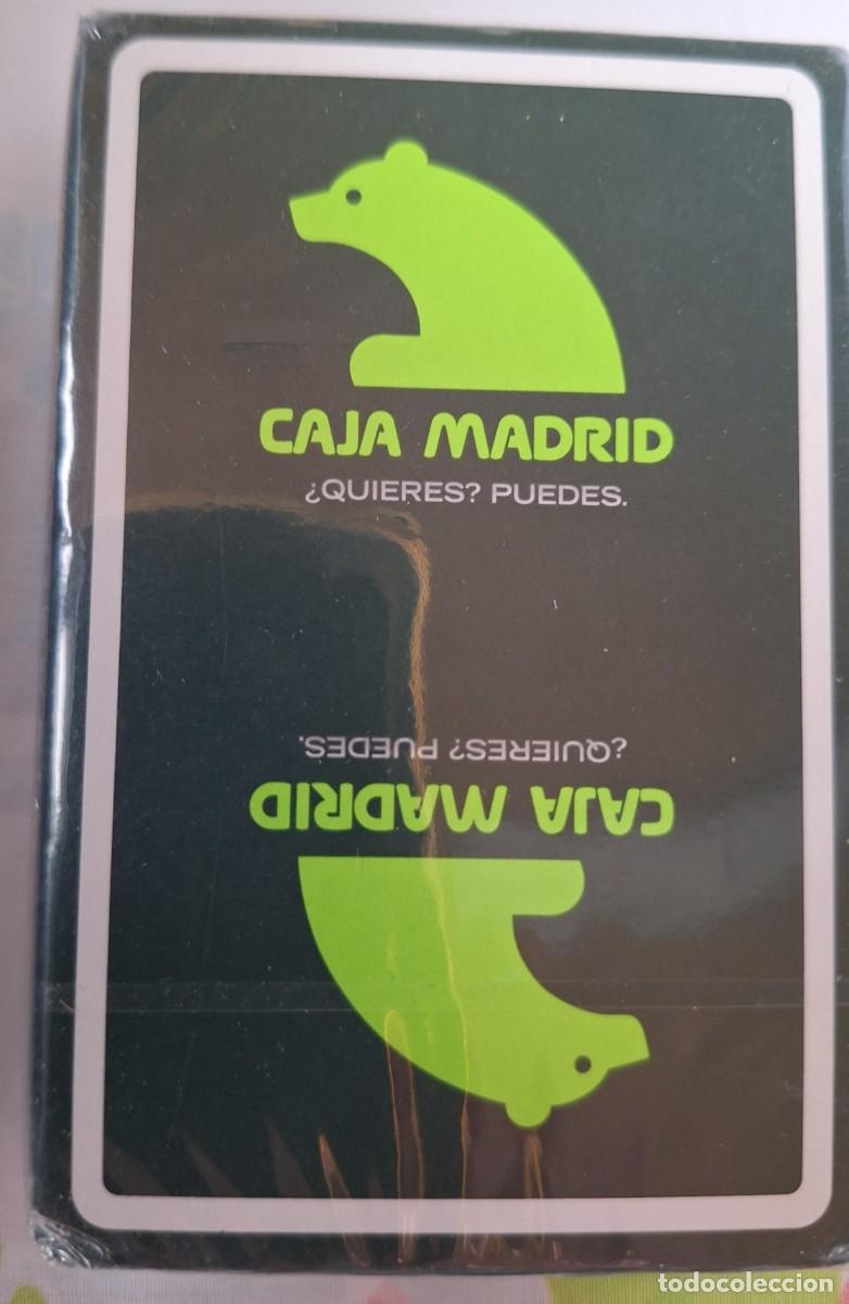 Barajas de cartas: BARAJA DE CARTAS HERACLIO FOURNIER PUBLICIDAD CAJA MADRID PRECINTADA