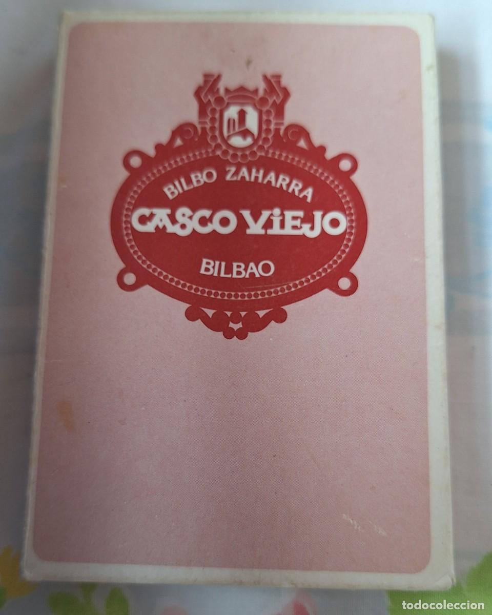 Barajas de cartas: BARAJA DE CARTAS PUBLICIDAD DE CASCO VIEJO DE BILBAO