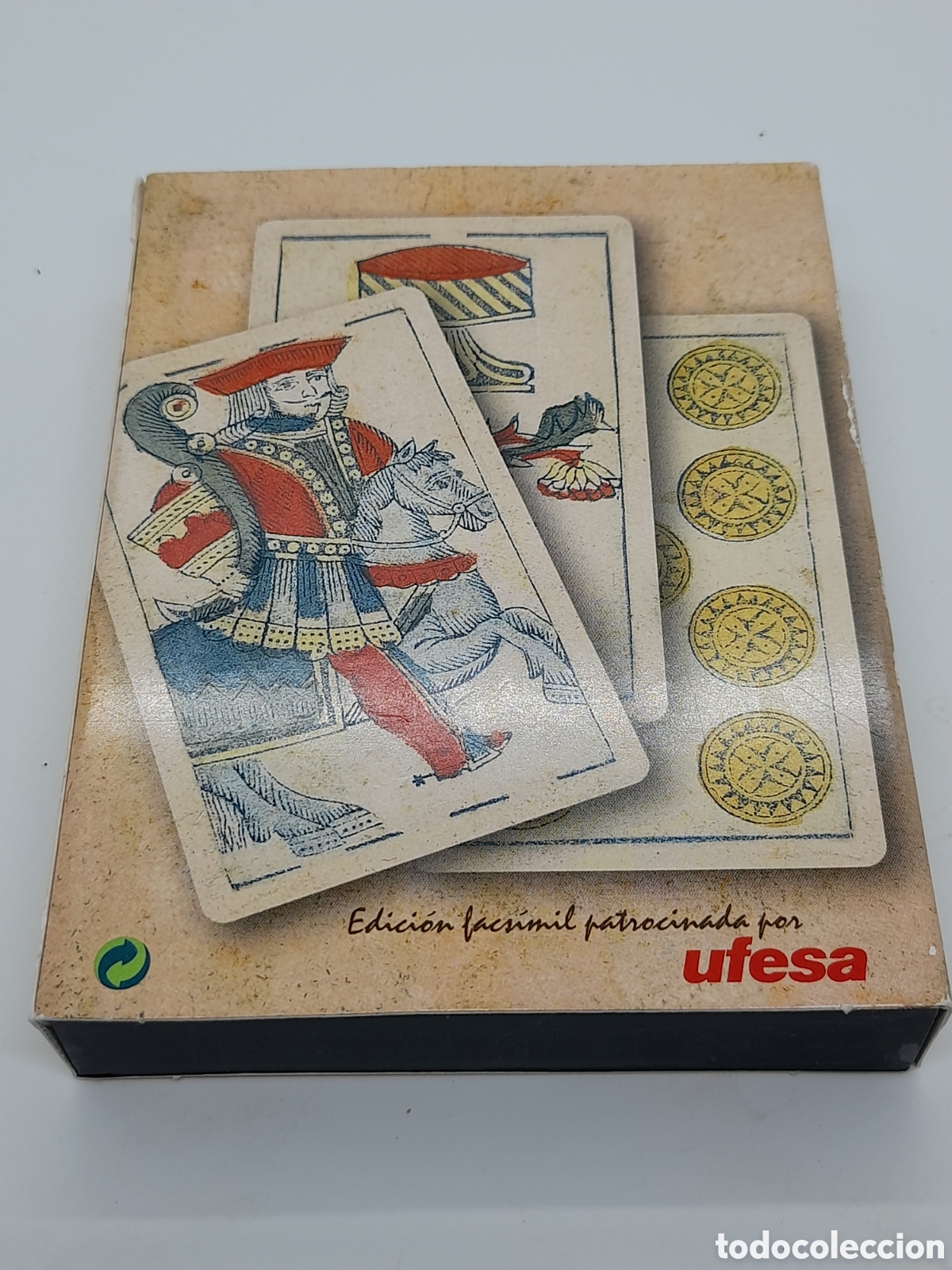 Barajas de cartas: BARAJA FOURNIER. EDICION FACSIMIL. BARAJA DE 1787 DE FELIX SOLERIO. PUBLICIDAD DE UFESA