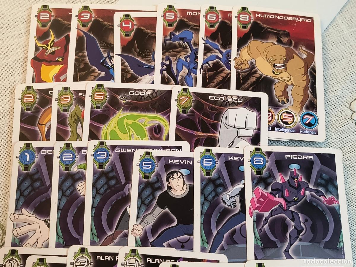 Barajas de cartas: CARTAS - BEN 10 ALIEN FORCE - INCOMPLETA - Foto 2