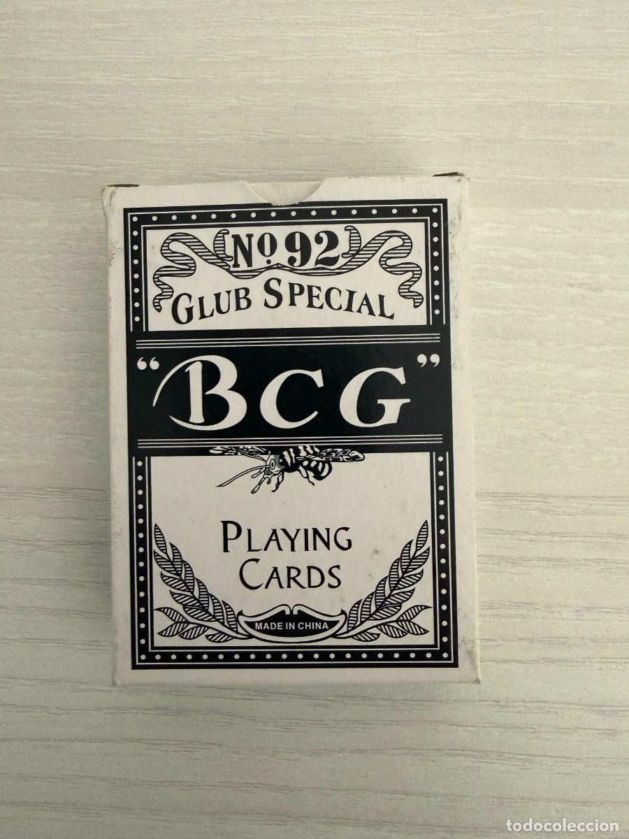 Barajas de cartas: Playing cards Poker size - Baraja de Poker BCG