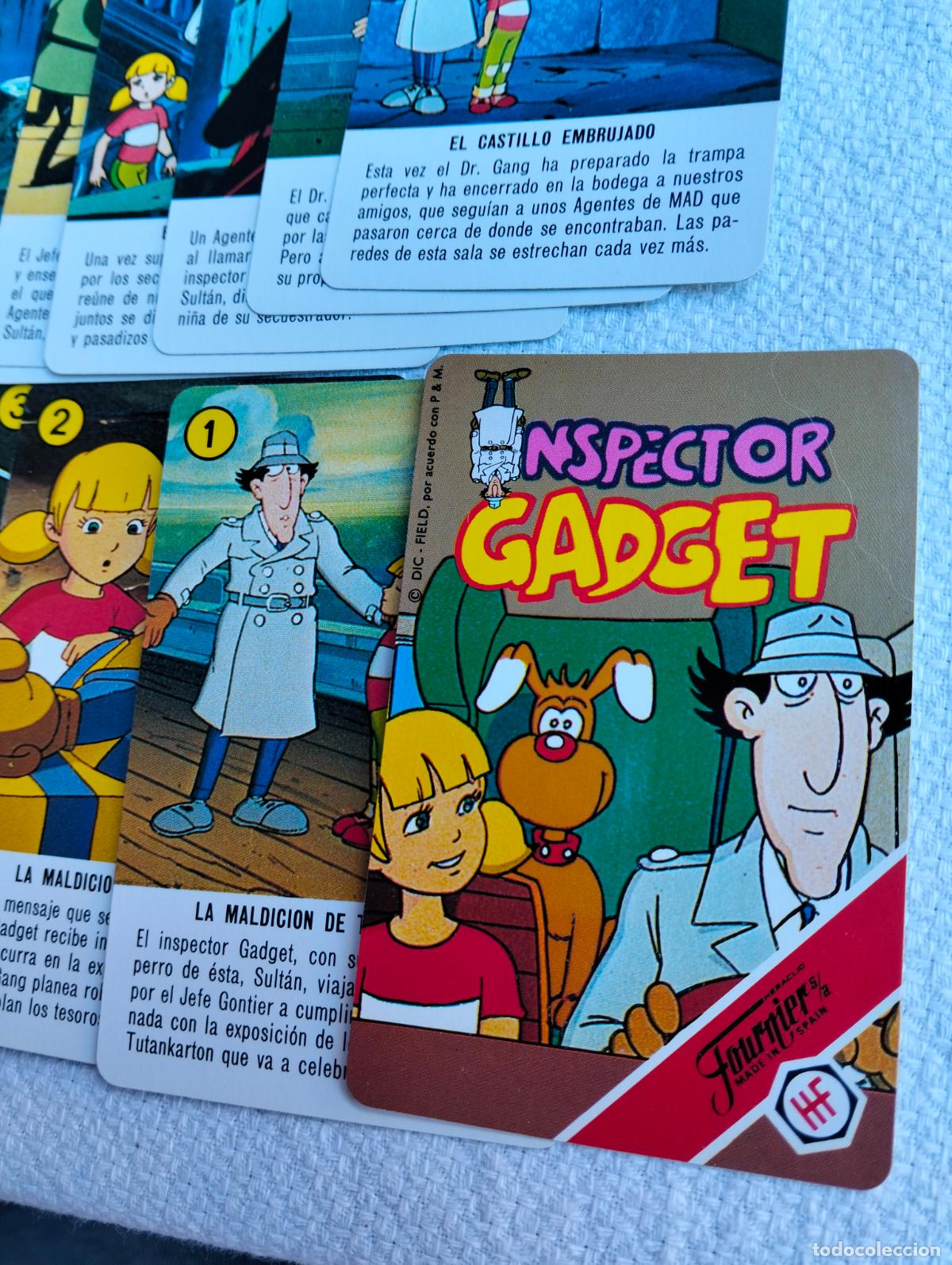 Barajas de cartas: Juego baraja de cartas nuevas aventuras del inspector gadget infantil heraclio fournier