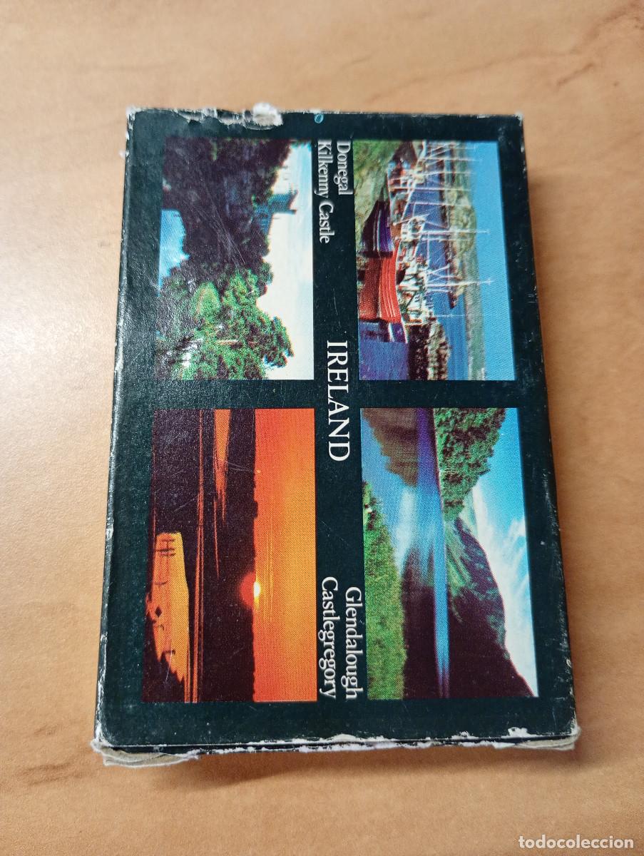 Barajas de cartas: Antigua baraja cartas de Irlanda, Ireland. Souvenir playing cards Ireland.