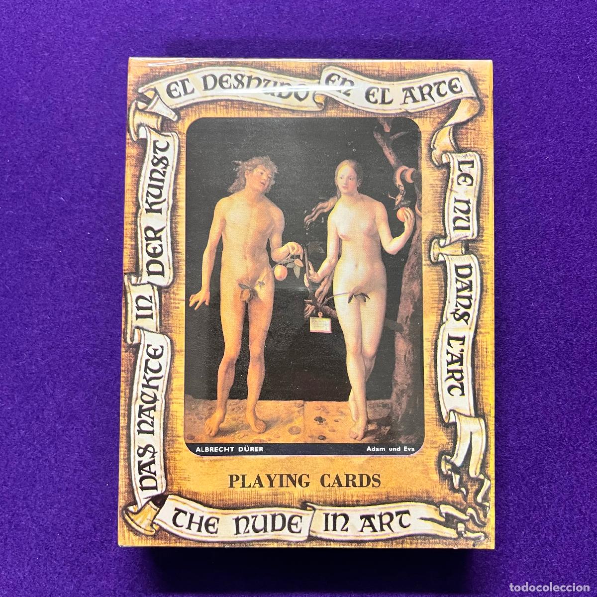 Barajas de cartas: BARAJA EL DESNUDO DEL ARTE FOURNIER. A&Ntilde;O 1982. 52+2 CARTAS. PRECINTADA.