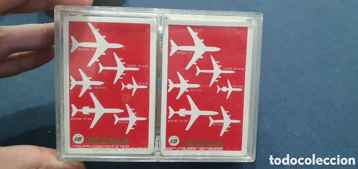 Barajas de cartas: Pareja de barajas de Iberia. (L121)