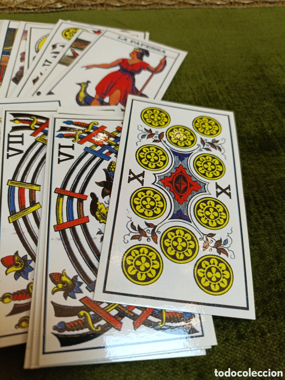 Barajas de cartas: BARAJA DE TAROT DE MARSELLA COMPLETA - Foto 2