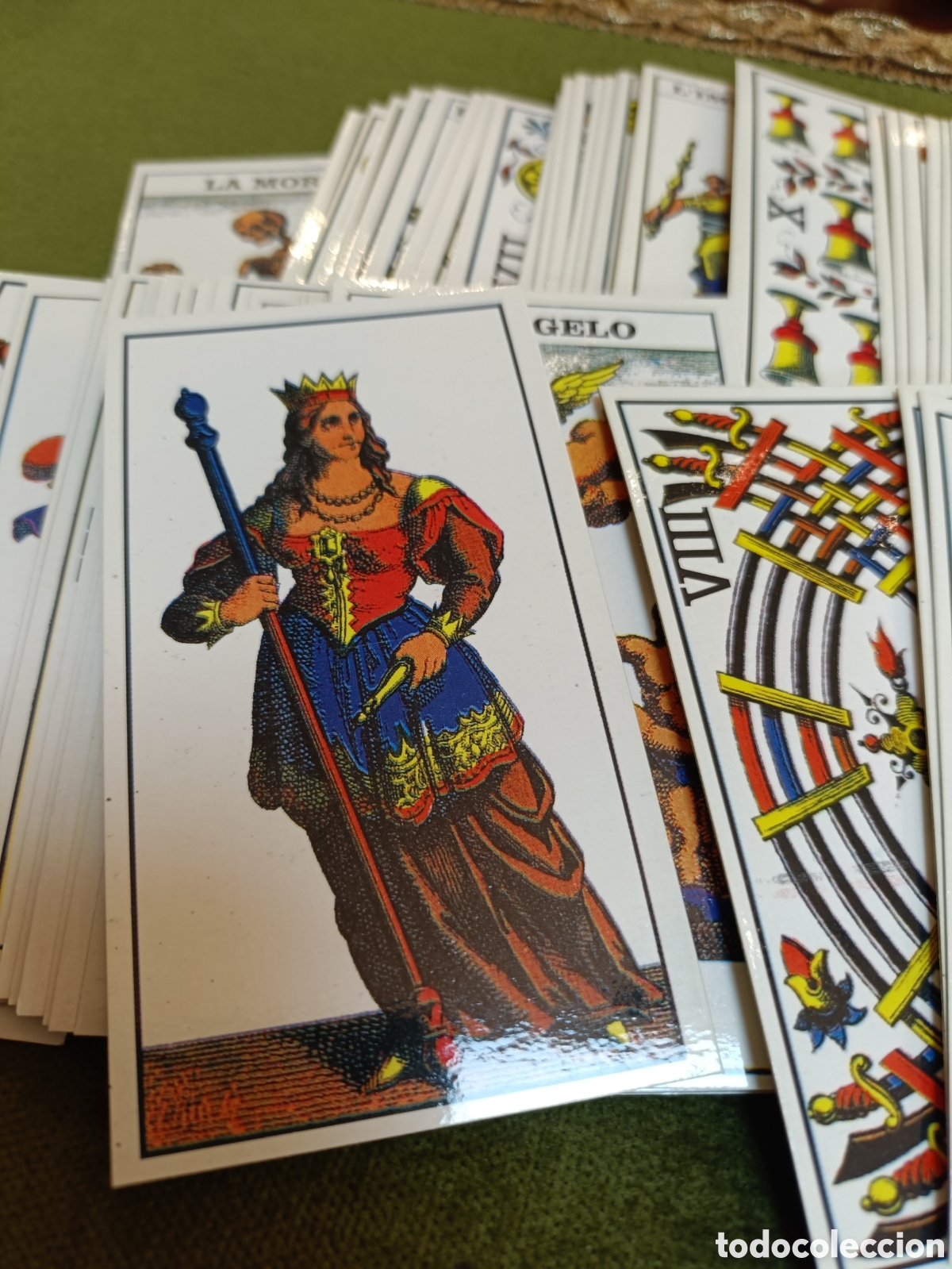 Barajas de cartas: BARAJA DE TAROT DE MARSELLA COMPLETA - Foto 3