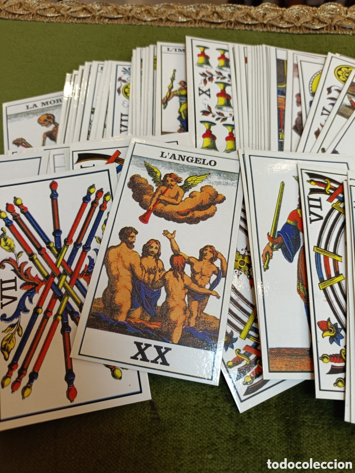 Barajas de cartas: BARAJA DE TAROT DE MARSELLA COMPLETA - Foto 4