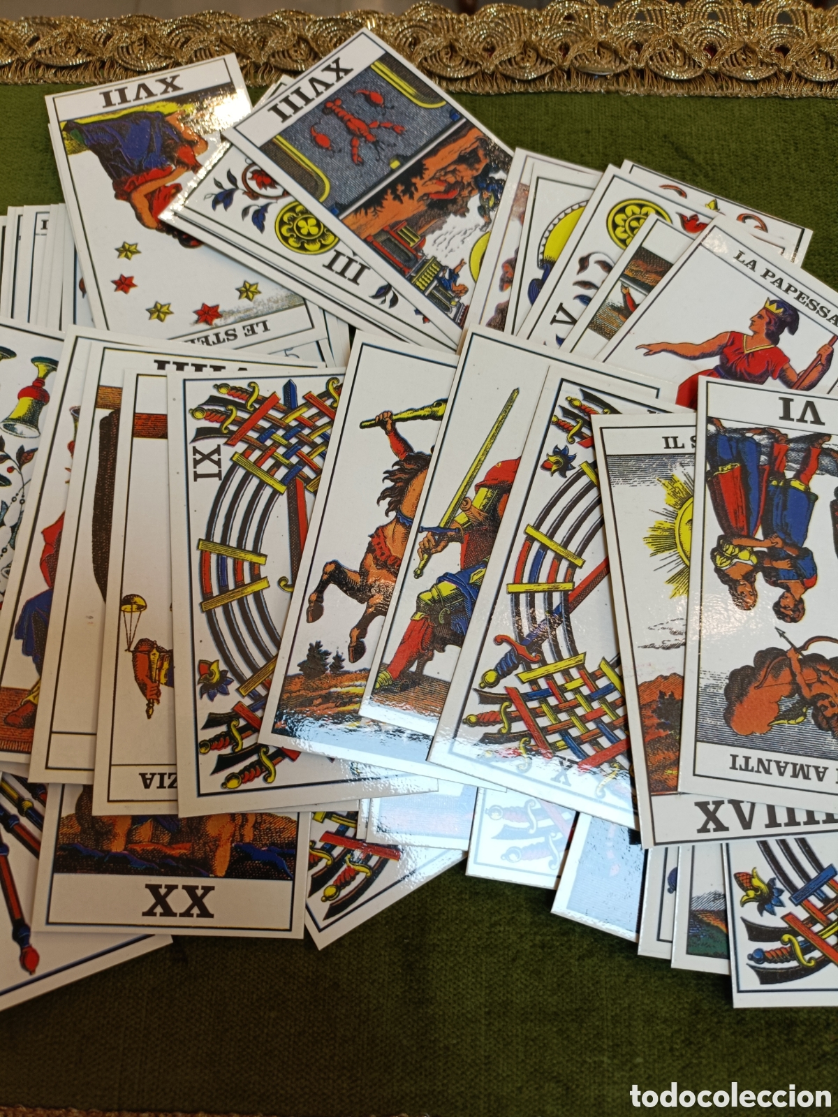 Barajas de cartas: BARAJA DE TAROT DE MARSELLA COMPLETA - Foto 5