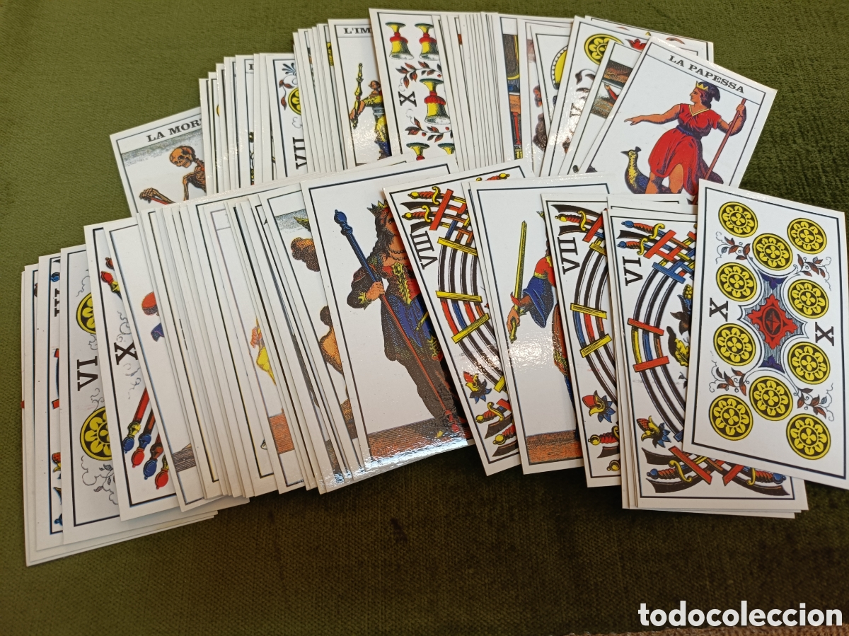 Barajas de cartas: BARAJA DE TAROT DE MARSELLA COMPLETA - Foto 1