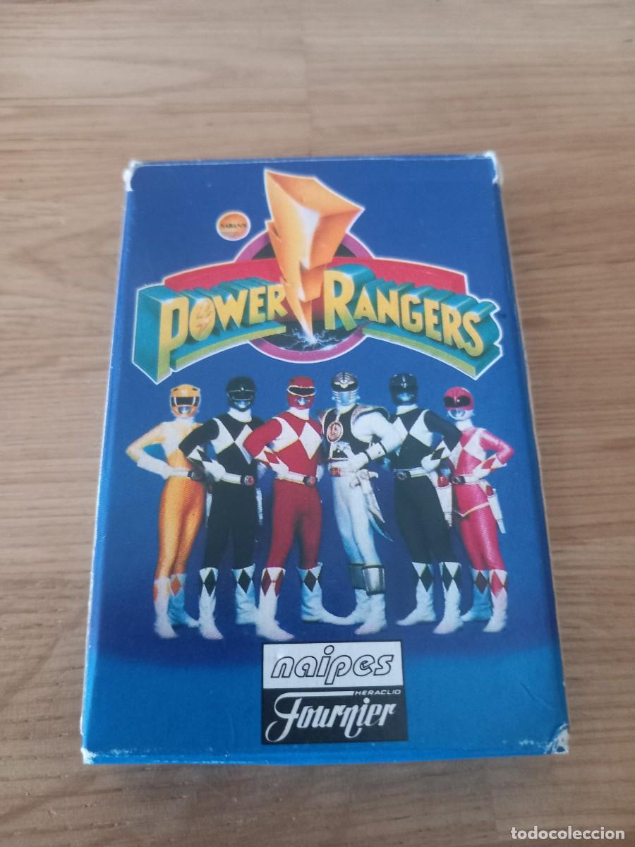 Barajas de cartas: Power rangers fournier