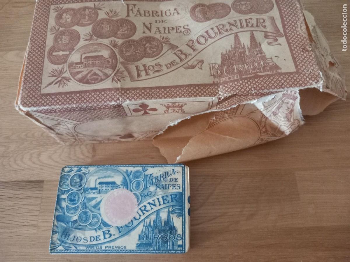 Barajas de cartas: Baraja naipe franc&eacute;s hijos braulio fournier burgos