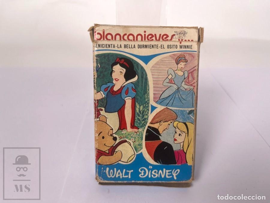 Barajas de cartas: Baraja de Cartas - Blancanieves / Walt Disney - Fournier - Completa - A&ntilde;os 80