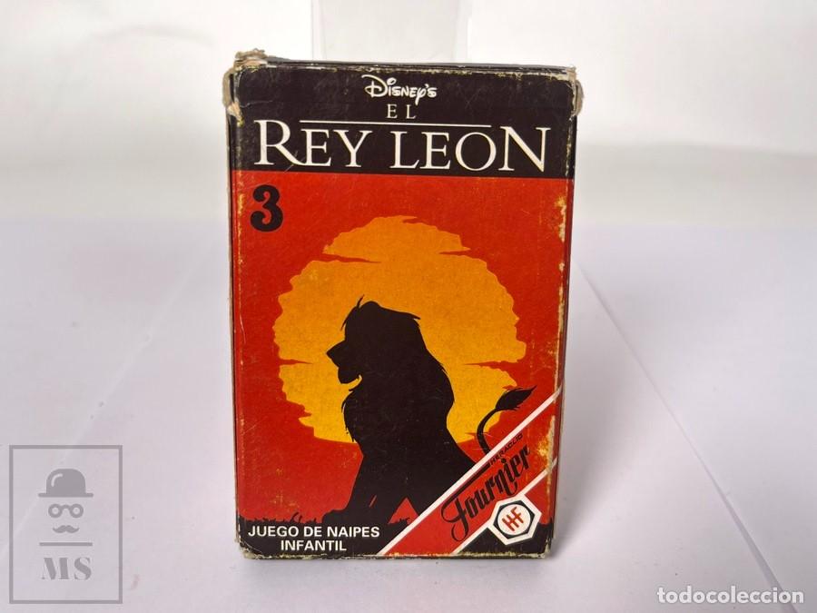 Barajas de cartas: Baraja de Cartas - El Rey leon 3 / Walt Disney - Fournier - Completa - A&ntilde;s 90