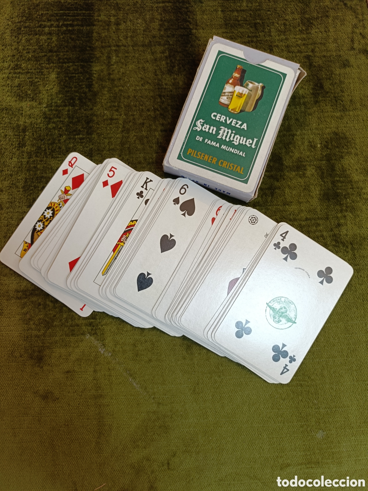 Barajas de cartas: Baraja de naipes espa&ntilde;oles vintage de la reconocida marca Heraclio Fournier que presenta un dise&ntilde;o..