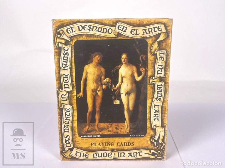 Barajas de cartas: Baraja de Cartas P&oacute;ker - El Desnudo en el Arte - Fournier - Completa