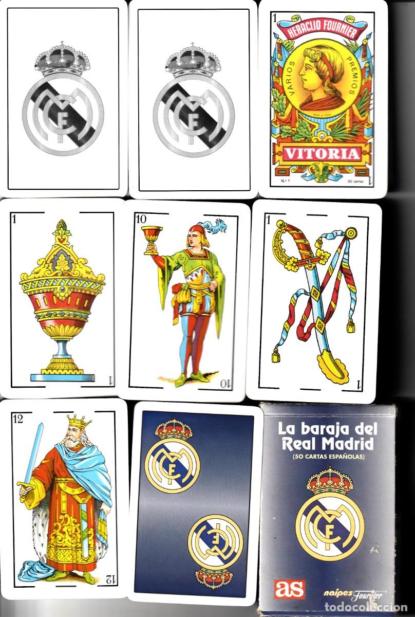 Barajas de cartas: BARAJA ESPA&Ntilde;OLA REAL MADRID C.F.