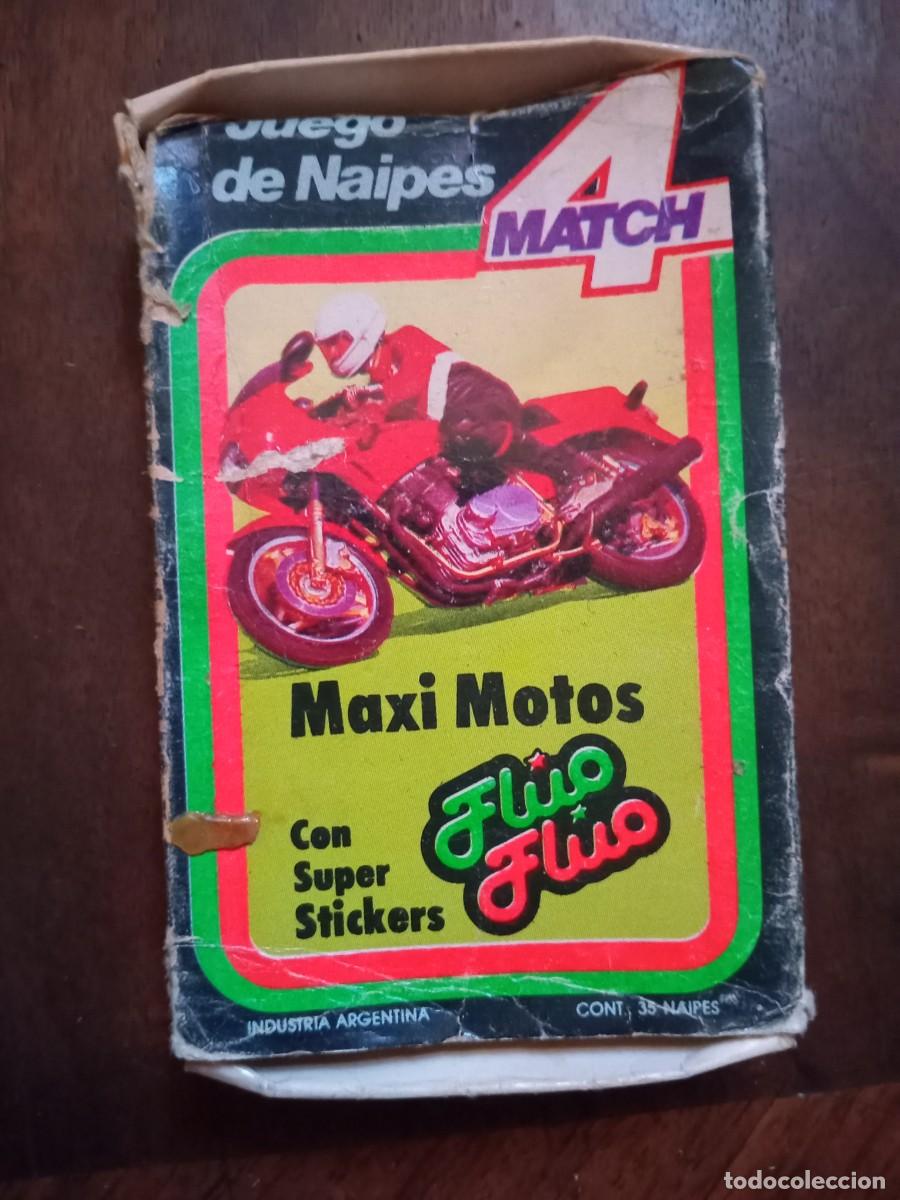 Barajas de cartas: NAIPES -MAXI MOTOS - CROMY -