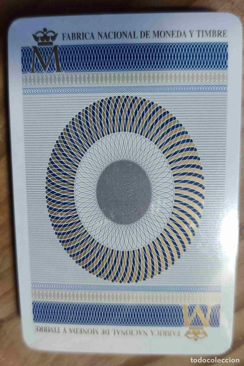 Barajas de cartas: BARAJA ESPA&Ntilde;OLA HERACLIO FOURNIER - FABRICA NACIONAL DE MONEDA Y TIMBRE - EN SU ESTUCHE - PRECINTADA