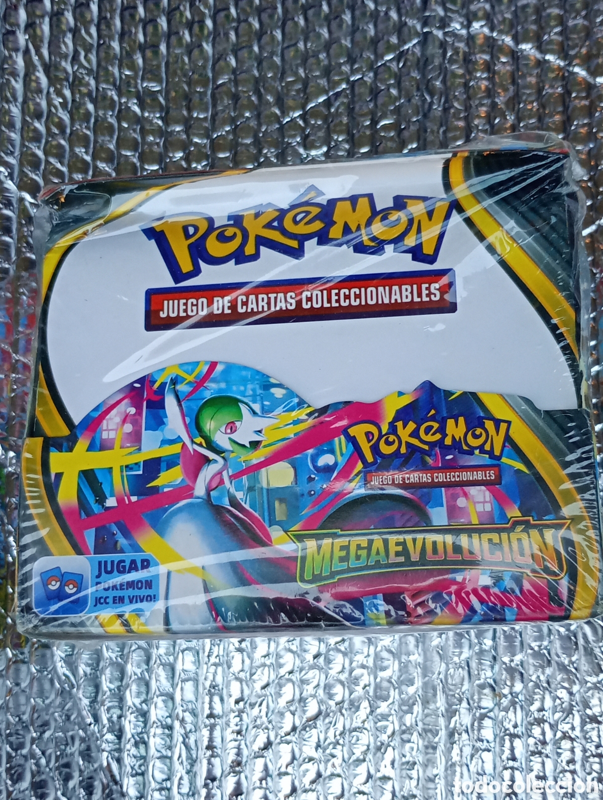 Barajas de cartas: Caja Pok&eacute;mon megaevoluci&oacute;n sin abrir . Caja completa