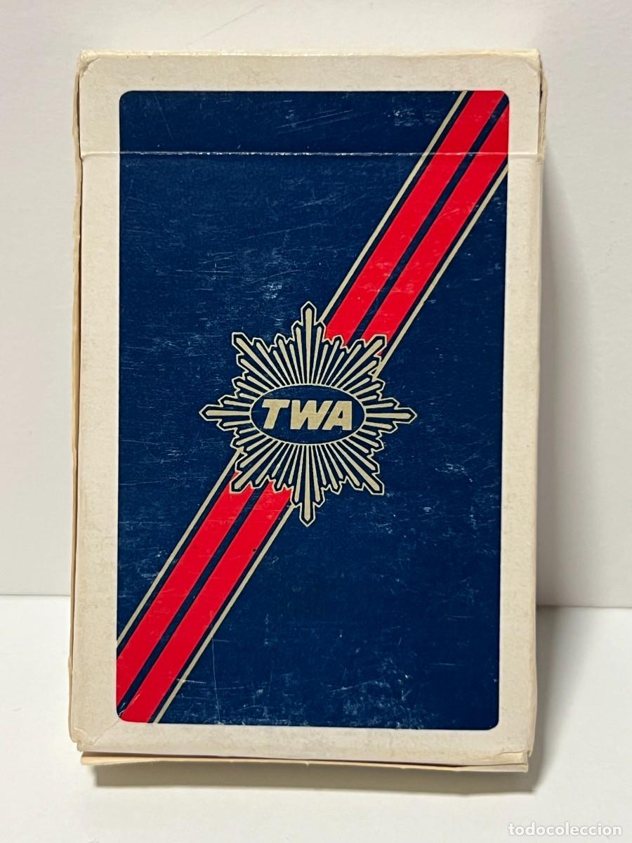 Barajas de cartas: BARAJA POKER AEROLINEA TWA