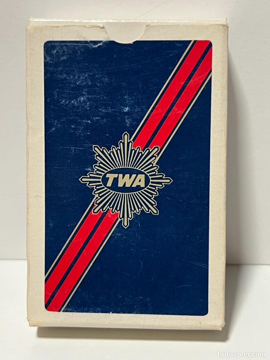Barajas de cartas: BARAJA POKER AEROLINEA TWA - Foto 2