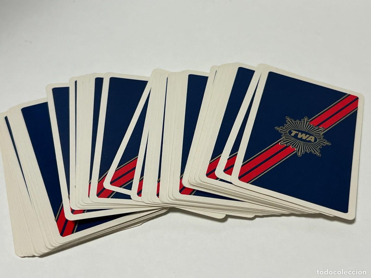 Barajas de cartas: BARAJA POKER AEROLINEA TWA - Foto 3
