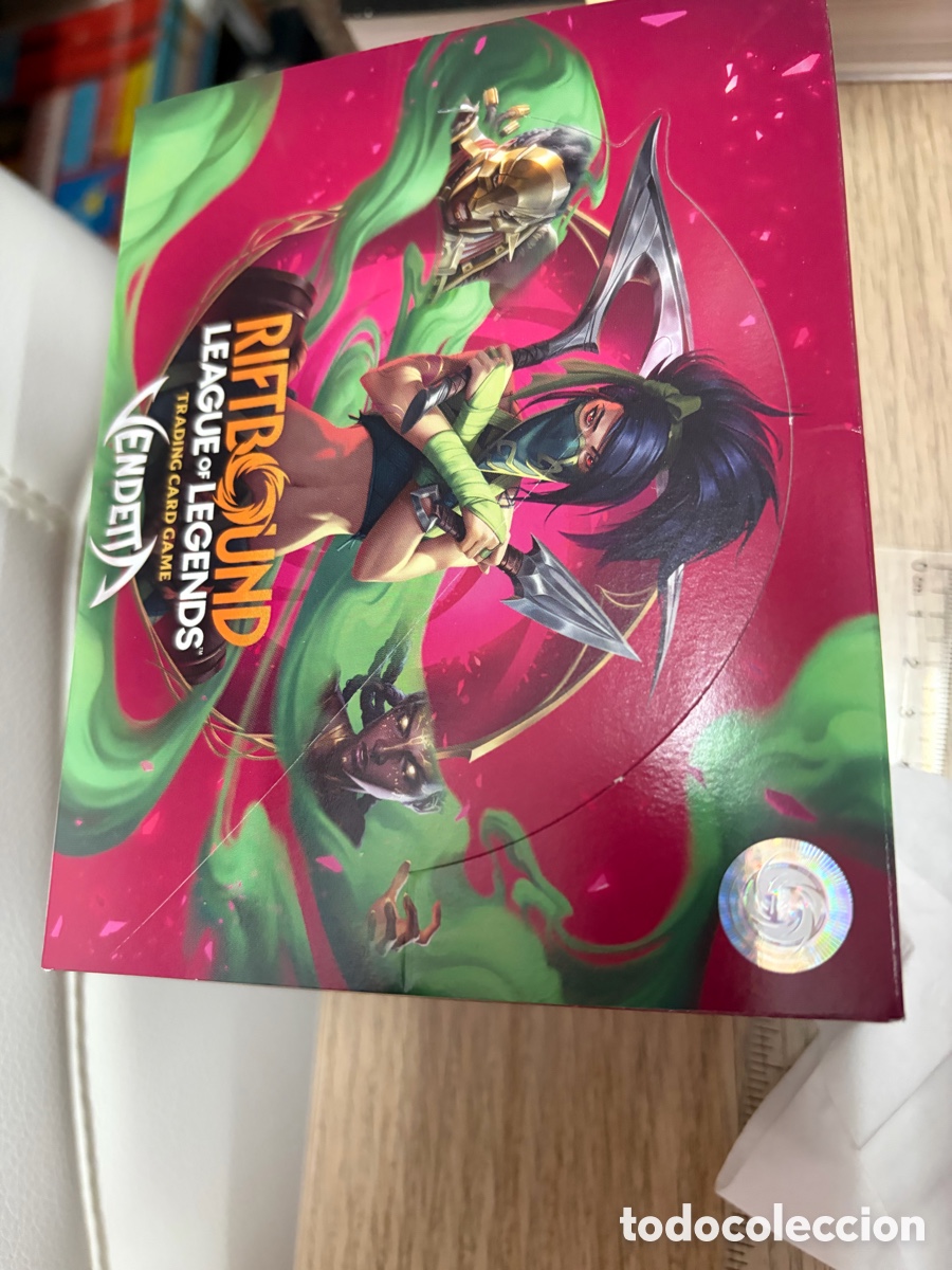 Barajas de cartas: (C) riftbouns league legends caja con m&aacute;s de 200 cartas