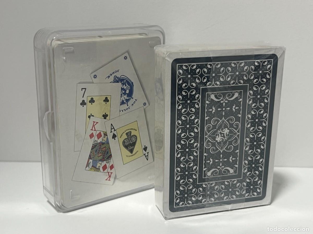Barajas de cartas: BARAJA POKER AZUL LOTE X2