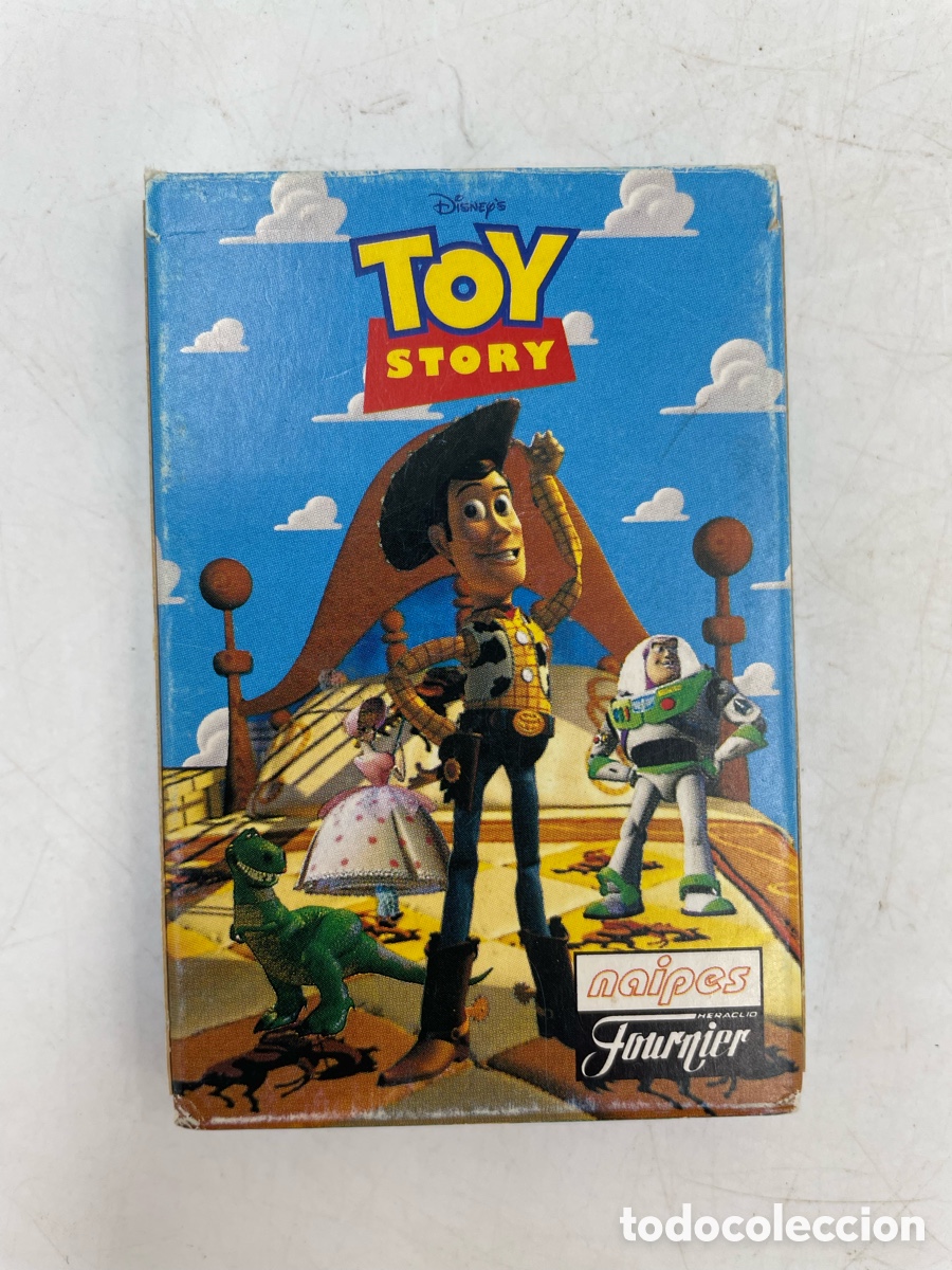 Barajas de cartas: Antigua baraja juego de Naipes infantil. Heraclio Fournier. Toy Story.