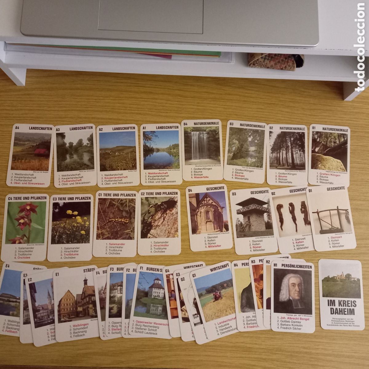 Barajas de cartas: Baraja de cuartetos alemania?