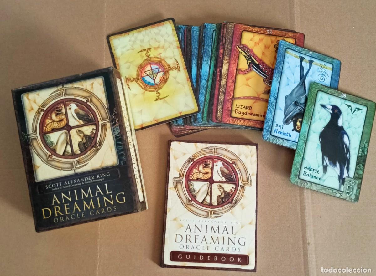 Barajas de cartas: Animal Dreaming Oracle Cards - Scott Alexander King . 45 CARDS + 132 PGS Book .ENGLISH