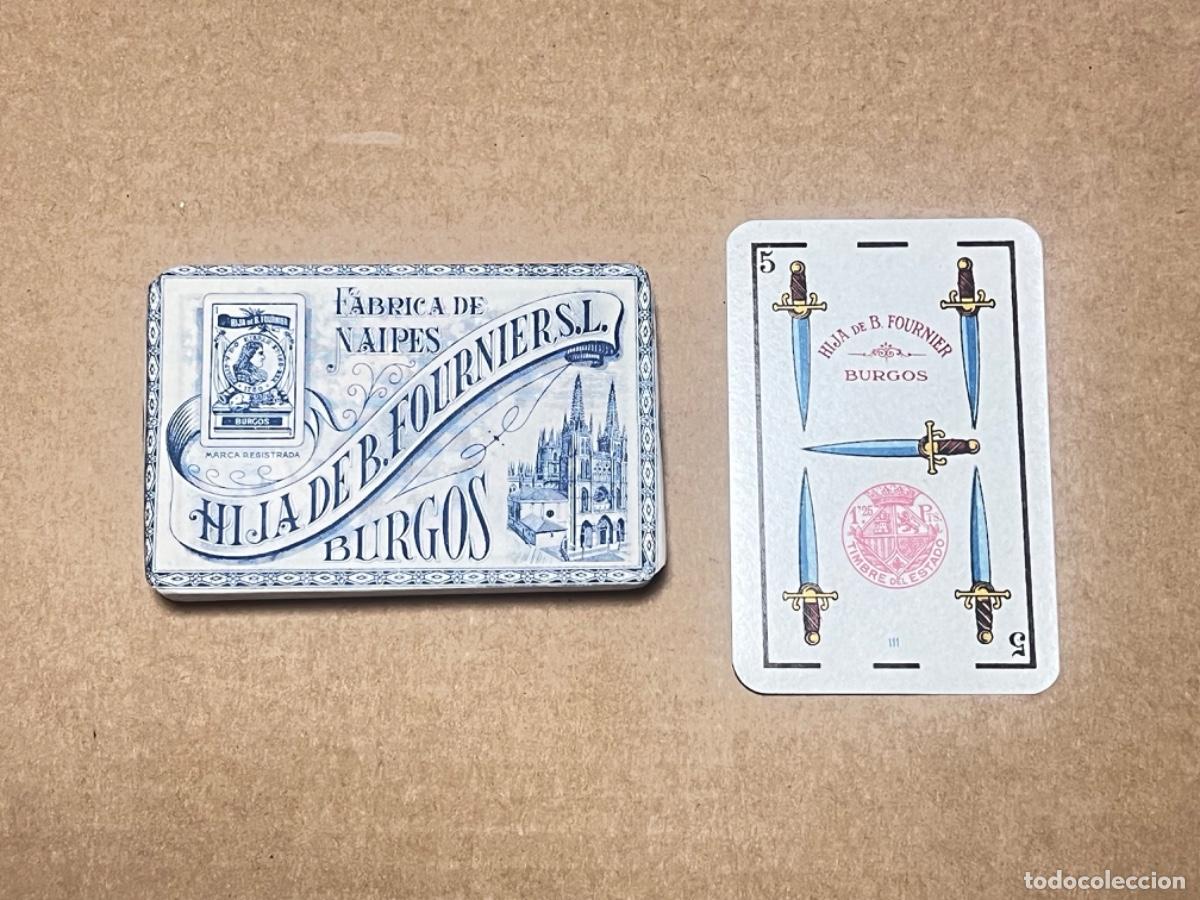 Barajas de cartas: Antigua Baraja HIJA B. FOURNIER S.L. BURGOS precintada