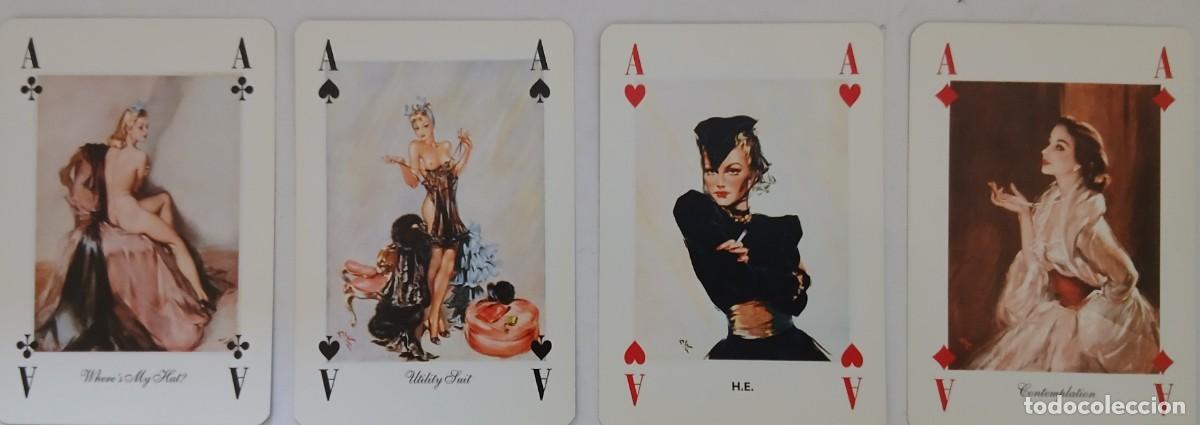 Barajas de cartas: (4)BARAJA EROTICA THE FORCES DE PINUS A&Ntilde;OS 40