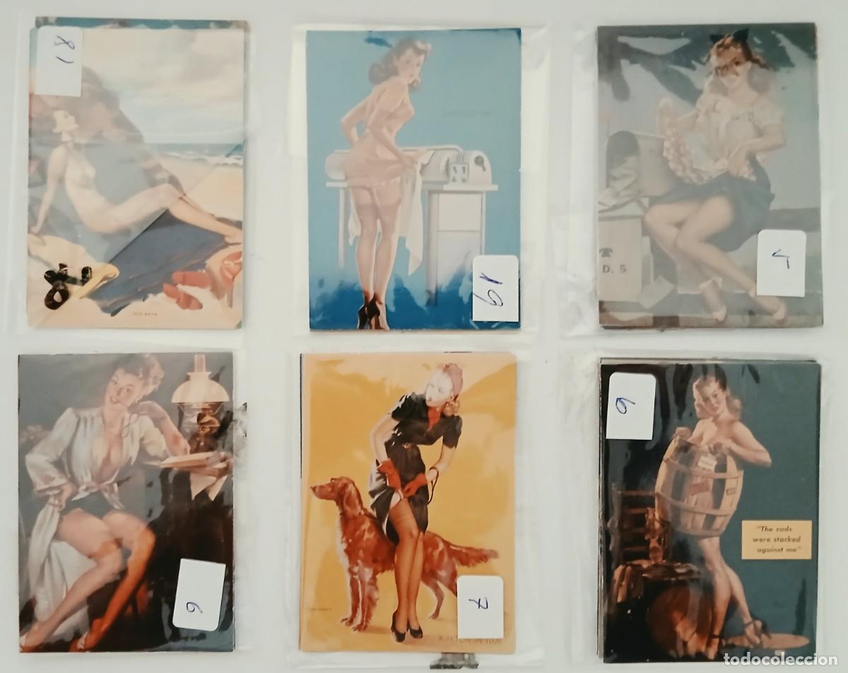 Barajas de cartas: (4) LOTE DE 6 FOTOS DE CHICAS SEXIS
