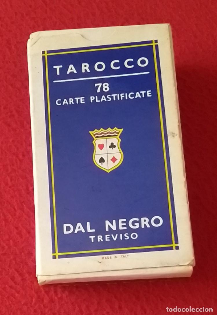 Barajas de cartas: BARAJA DE TAROT TAROCCO 78 CARTE PLASTIFICATE TELATE N. 50..CARTAS NAIPES DAL NEGRO TREVISO ITALIA..
