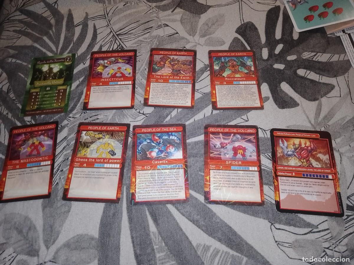 Barajas de cartas: Cartas gormiti 9 unidades