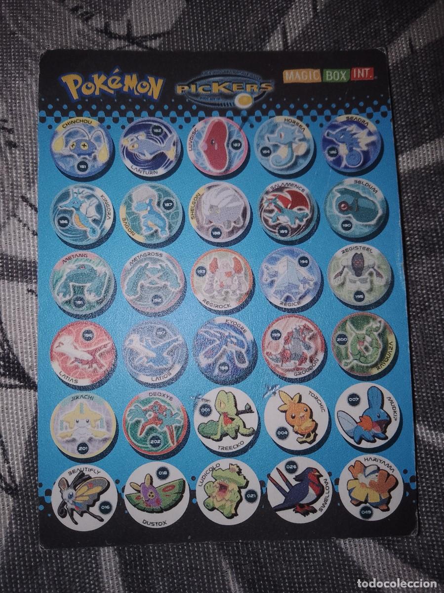 Barajas de cartas: Pok&eacute;mon pickers rrareza