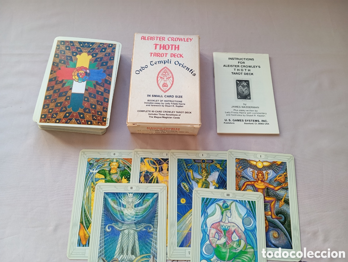 Barajas de cartas: Aleister Crowley Thoth Tarot Deck - Foto 2