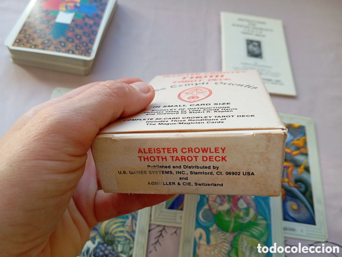 Barajas de cartas: Aleister Crowley Thoth Tarot Deck - Foto 3
